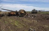 Xe tăng Nga liên tục gục ngã tại miền Đông Ukraine