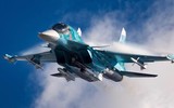 Máy bay ném bom Su-34M tối tân của Nga bị bắn rơi khi vừa tham chiến?