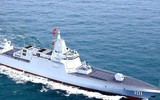 Khu trục hạm Type 055 mạnh nhất Trung Quốc bất ngờ áp sát đảo Đài Loan