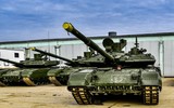 Quân đội Nga tung hàng loạt xe tăng T-90M và thiết giáp BREM-1M vào chiến trường Ukraine