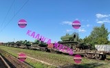 Quân đội Nga tung thiết giáp đồ cổ cực hiếm vào chiến trường Ukraine