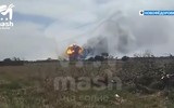 Sân bay quân sự Belarus sát biên giới Ukraine bất ngờ bốc cháy
