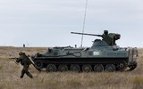 Đặc nhiệm Azov Ukraine bắt sống thiết giáp cực hiếm lai ghép giữa MT-LB và BTR-82A