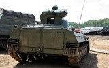Đặc nhiệm Azov Ukraine bắt sống thiết giáp cực hiếm lai ghép giữa MT-LB và BTR-82A