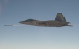 Tiêm kích F-22 bội phần nguy hiểm nhờ tên lửa không chiến bí mật thế hệ mới