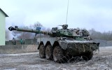 Quân đội Ukraine sẽ tiếp nhận hàng trăm xe tăng bánh lốp hạng nhẹ AMX-10RC của Pháp?