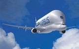 Máy bay Airbus Beluga A300-600ST thể hiện năng lực vận tải lớn hơn cả An-225