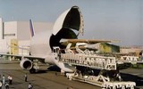 Máy bay Airbus Beluga A300-600ST thể hiện năng lực vận tải lớn hơn cả An-225