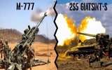 Nga tuyên bố 1 pháo tự hành 2S5 Giatsint-S diệt... 3 khẩu đội M777 Ukraine