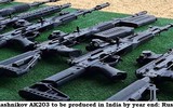 Nhà máy Kalashnikov tại Ấn Độ bắt đầu sản xuất hàng loạt súng trường AK-203