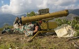 Quân đội Ukraine tung ra mặt trận hệ thống chống tăng tự hành 9P148 'hàng hiếm'