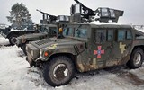 Ukraine nhận loạt thiết giáp Humvee Mỹ