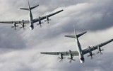 Máy bay ném bom chiến lược Tu-95 Nga xuất hiện gần Alaska gây ra phản ứng bất ngờ tại Mỹ
