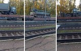 Ukraine lo ngại khi đoàn thiết giáp Belarus với ký hiệu lạ áp sát biên giới