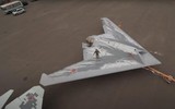 UAV tàng hình Okhotnik của Nga đang 'hướng tới' Ukraine