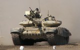 Thấy gì qua việc Nga chuyển thêm 8 xe tăng T-90 ra tiền tuyến?