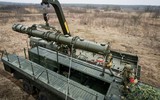 Tổ hợp tên lửa hành trình Iskander-K tấn công sở chỉ huy Lực lượng vũ trang Ukraine