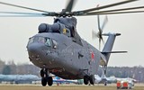 Việc sản xuất trực thăng siêu lớn Mi-26T2V của Nga vẫn chật vật vì thiếu động cơ