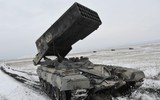Hệ thống phun lửa TOS-1A Solntsepek Nga được nâng cấp mạnh mẽ để đảm nhận vai trò mới