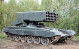 Hệ thống phun lửa TOS-1A Solntsepek Nga được nâng cấp mạnh mẽ để đảm nhận vai trò mới