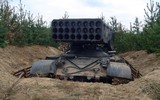 Hệ thống phun lửa TOS-1A Solntsepek Nga được nâng cấp mạnh mẽ để đảm nhận vai trò mới
