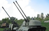 Quân đội Ukraine dùng pháo phòng không tự hành ZSU-57-2 'đồ cổ' tấn công mặt đất