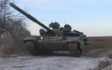 Ly khai miền Đông tung chiến lợi phẩm xe tăng T-64B1M 'quý hiếm' của Ukraine vào trận