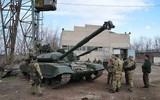 Ly khai miền Đông tung chiến lợi phẩm xe tăng T-64B1M 'quý hiếm' của Ukraine vào trận