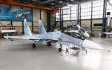 Dây chuyền sản xuất hàng loạt tiêm kích Su-30SM2 đang hoạt động hết công suất