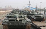 Nga tung loạt xe tăng T-72B3M vừa tiếp nhận vào chiến trường Bakhmut