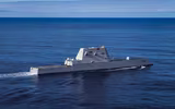 Khu trục hạm Zumwalt 'đối đầu sòng phẳng' mọi đối thủ nhờ tên lửa siêu thanh