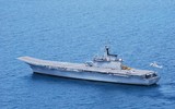 Kỳ lạ tàu sân bay nhỏ nhất thế giới và... không có phản lực chiến đấu trên boong