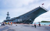 Kỳ lạ tàu sân bay nhỏ nhất thế giới và... không có phản lực chiến đấu trên boong
