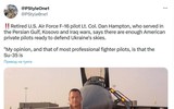 Phi công hàng đầu của Mỹ tuyên bố tiêm kích Su-35 'chỉ đẹp khi triển lãm'