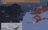 Máy bay Mỹ mang tên lửa áp sát khu vực tàu hải quân Nga trục vớt UAV MQ-9 Reaper