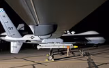 Máy bay Mỹ mang tên lửa áp sát khu vực tàu hải quân Nga trục vớt UAV MQ-9 Reaper