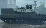 Ukraine lần đầu triển khai thiết giáp chở quân đặc biệt chế tạo từ xe tăng T-64