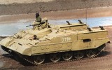 Ukraine lần đầu triển khai thiết giáp chở quân đặc biệt chế tạo từ xe tăng T-64