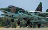 Cường kích Su-25 được sửa đổi đặc biệt để mang bom lượn dẫn đường Mỹ