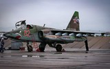 Cường kích Su-25 được sửa đổi đặc biệt để mang bom lượn dẫn đường Mỹ
