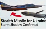 Ukraine gây bất ngờ lớn khi tích hợp tên lửa Storm Shadow vào máy bay Su-24M