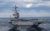 Nga lo lắng vì cuộc diễn tập của tàu sân bay USS Gerald R. Ford