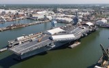 Nga lo lắng vì cuộc diễn tập của tàu sân bay USS Gerald R. Ford
