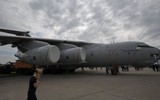 Máy bay vận tải Il-76MD-90A 'hoàn toàn nội địa' đầu tiên gia nhập Không quân Nga