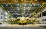 Máy bay vận tải Il-76MD-90A 'hoàn toàn nội địa' đầu tiên gia nhập Không quân Nga