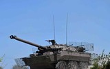Xe tăng bánh lốp AMX-10RC quá dễ bị xuyên thủng