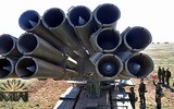Pháo phản lực BM-30 Smerch Nga nhận đạn dẫn đường mới để 'quyết đấu' HIMARS Mỹ