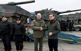 Vũ khí bí ẩn 'xé toạc' nóc tháp pháo xe tăng Leopard 2A4