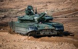Xe tăng T-80BVM Nga hạ thiết giáp Bradley từ khoảng cách siêu xa... 9,5 km?