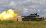 Xe tăng T-80BVM Nga hạ thiết giáp Bradley từ khoảng cách siêu xa... 9,5 km?